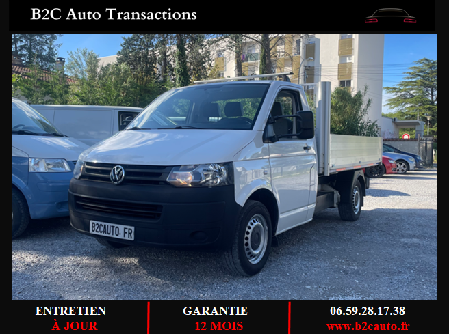 1- b2cauto.fr_VW_Combi_T5_Transporteur_vehicule_occasion_Castres_Utilitaire_VAN