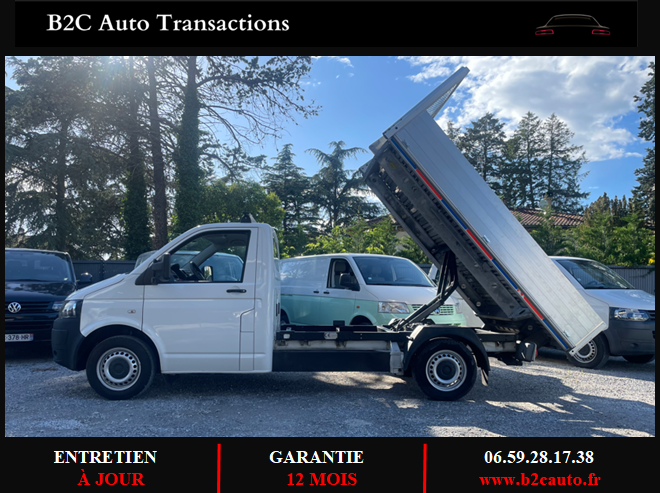 2 b2cauto.fr_VW_Combi_T5_Transporteur_vehicule_occasion_Castres_Utilitaire_VAN