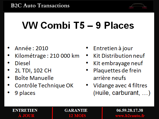 b2cauto.fr_VW_Combi_T5_Transporteur_vehicule_occasion_Castres_Utilitaire_VAN